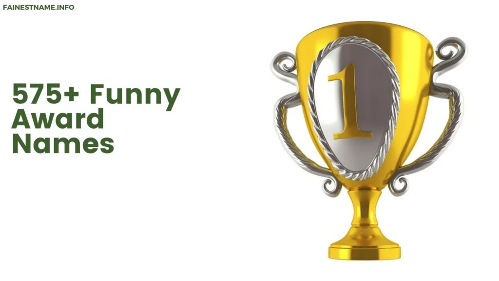 Funny Award Names