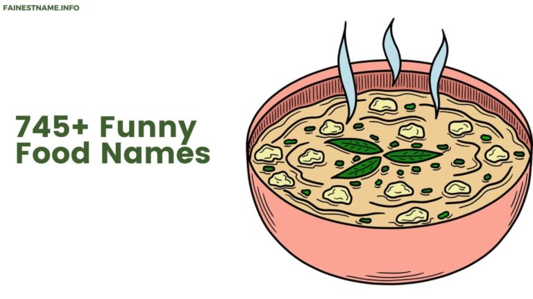 Funny Food Names