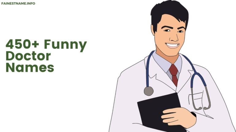 Funny Doctor Names